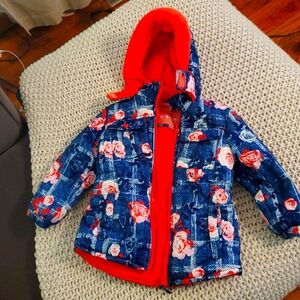 Little girls' snowsuit